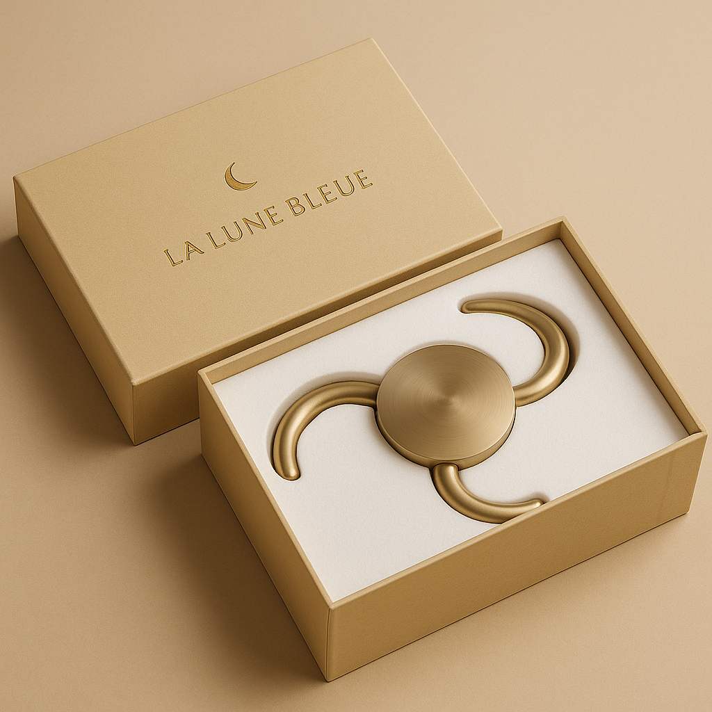 Applique Murale Design "Lune Bleu" – Luminaire Moderne pour une Ambiance Cozy & Élégante