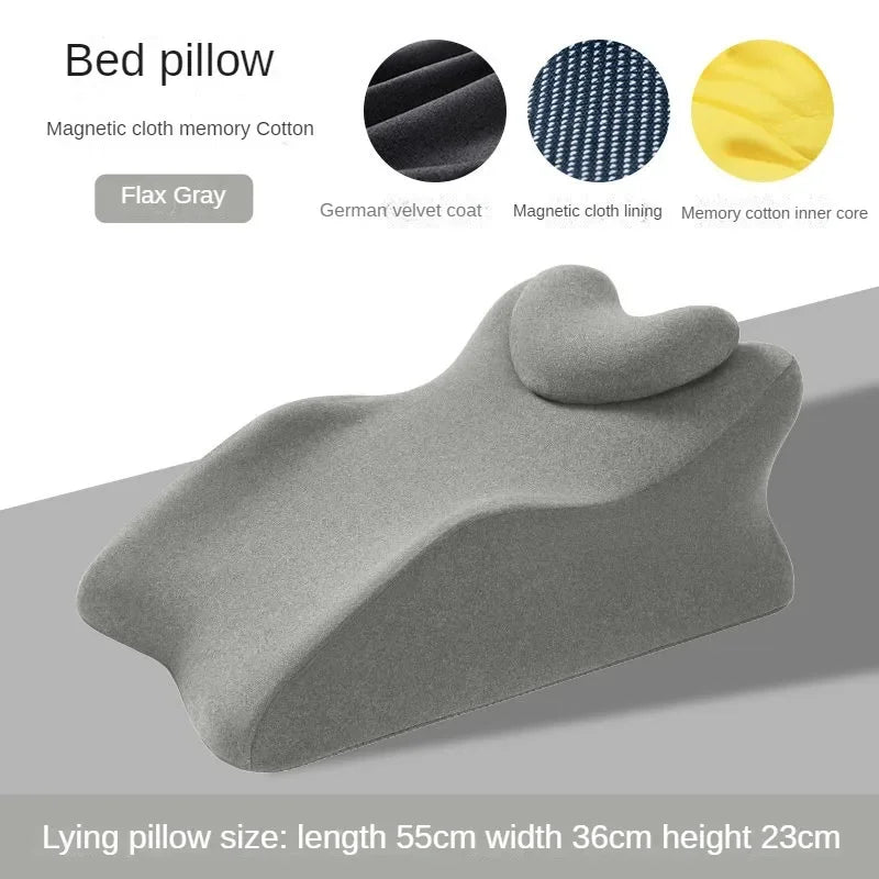Coussin Multifonction Mémoire de Forme – Lecture, Téléphone, Relaxation & Sommeil