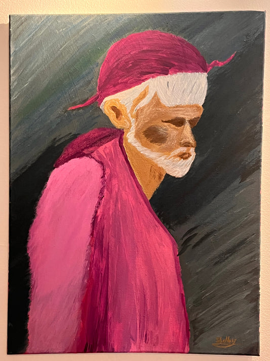 La Sagesse en Âme– Tableau original  en acrylique | Studio Cozy