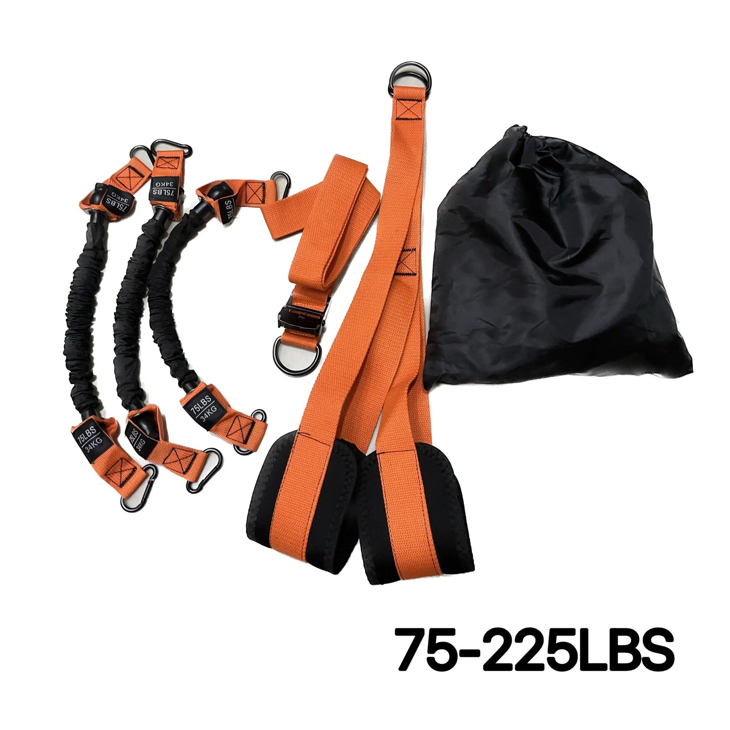 Sangles d’assistance pour tractions – 75 à 300 lbs, entraînement fitness & musculation