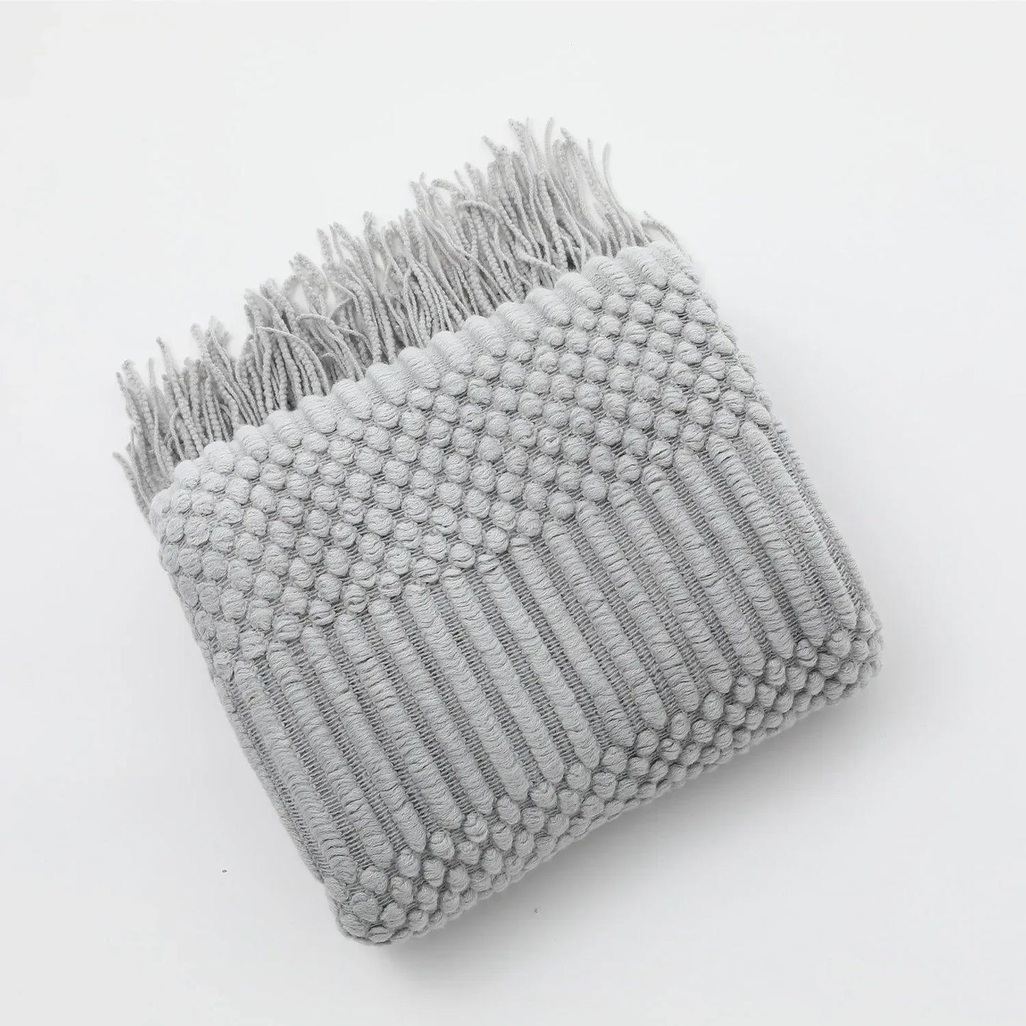 Couverture Douce & Moelleuse – Plaid Tricoté Cozy pour Adultes & Enfants