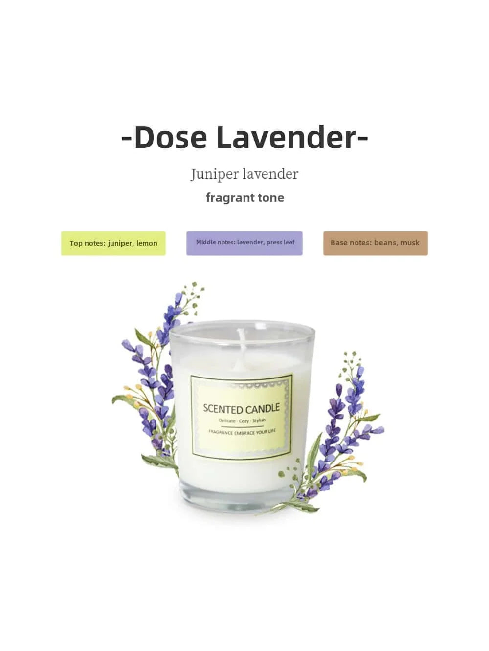 Bougie Parfumée Vintage en Verre – Cire de Soja & Huiles Essentielles – Déco & Relaxation
