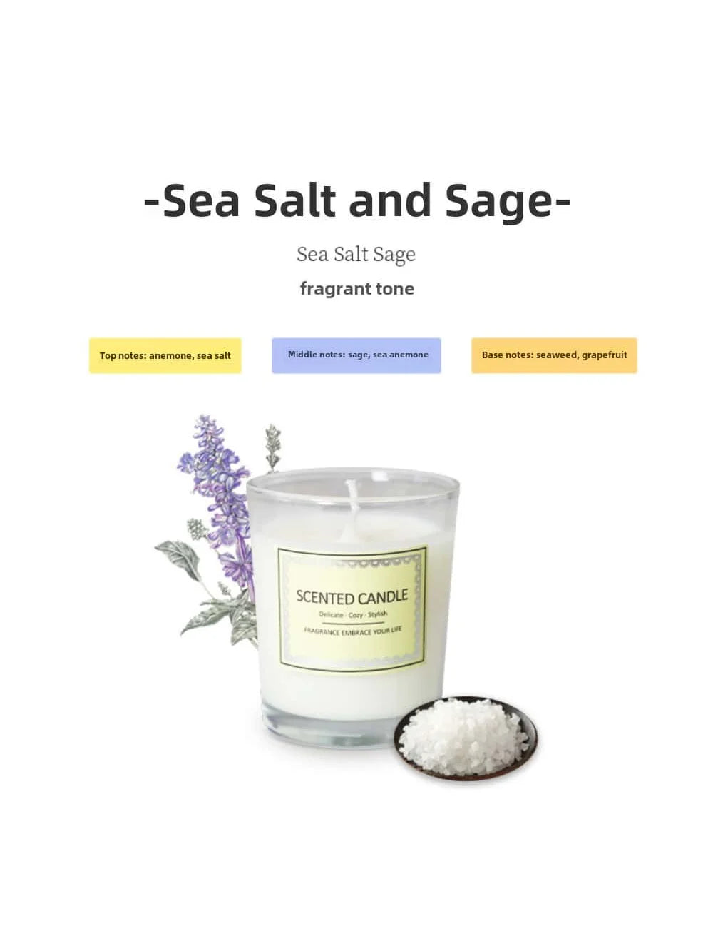 Bougie Parfumée Vintage en Verre – Cire de Soja & Huiles Essentielles – Déco & Relaxation
