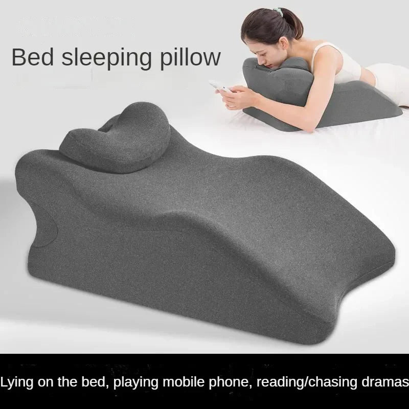 Coussin Multifonction Mémoire de Forme – Lecture, Téléphone, Relaxation & Sommeil