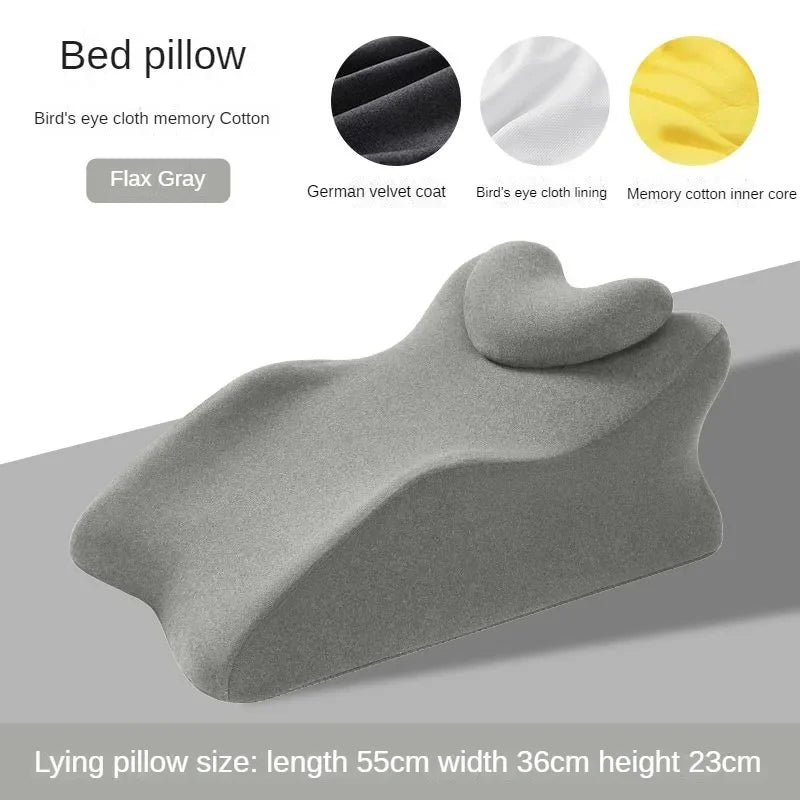 Coussin Multifonction Mémoire de Forme – Lecture, Téléphone, Relaxation & Sommeil